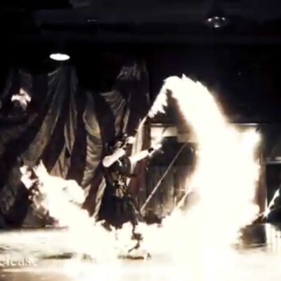 ロックバンドlynch. の新曲MV、"JØKER"でファイアーパフォーマンス