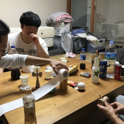 打合せしていたはずが、なぜかピタゴラスイッチが入る 平昌オリンピック公式イベント ファイアーアートフェスタ 2018年