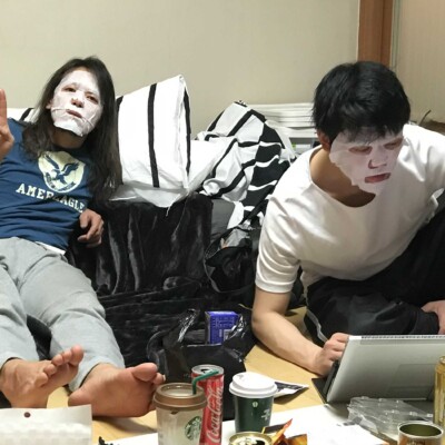 恒例のパック祭りで韓国遠征終了。帰国前夜 平昌文化オリンピック開会式 2018年