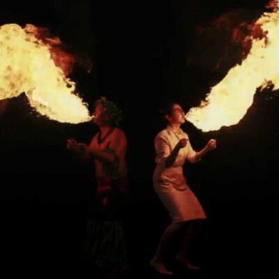 火吹きが上手ってほめられたー。吹くのが得意なのは、ブラスバンドだったからかなと思います笑 幸楽苑 CM撮影 台湾野菜まぜ麺