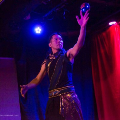 おこたんぺのコンタクトジャグリング