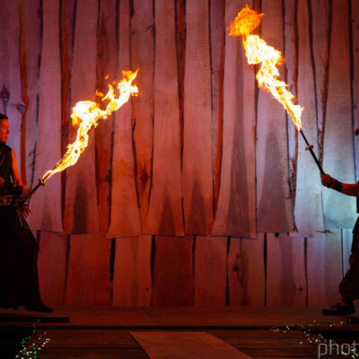 火付盗賊ファイアーパフォーマンス