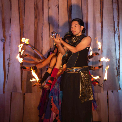 火付盗賊ファイアーパフォーマンスステージ