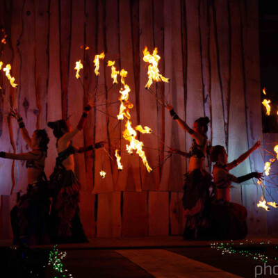 ガールズファイアーベリーダンス