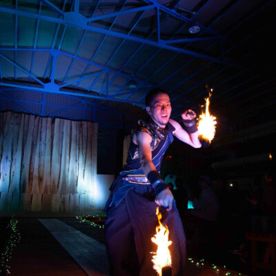 火付盗賊ファイアーパフォーマンスショー