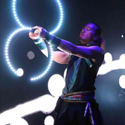 ＬＥＤ武幻ジャグリング