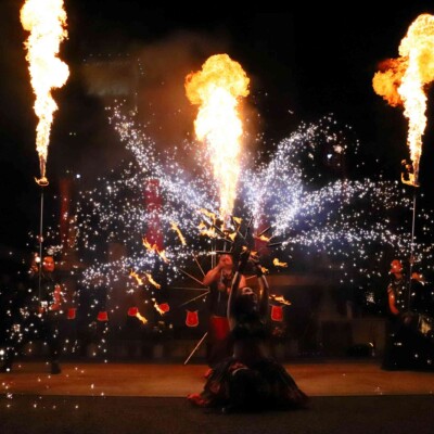 パイロファンズは大須では初披露