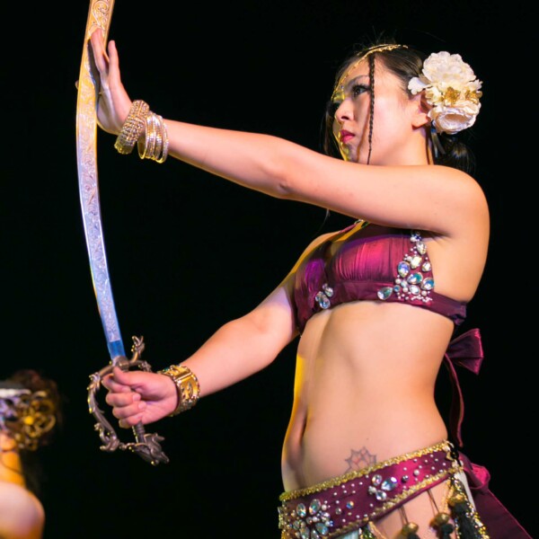 西武園遊園地のビアガーデンで花火大会後にファイアーアラビアンナイト