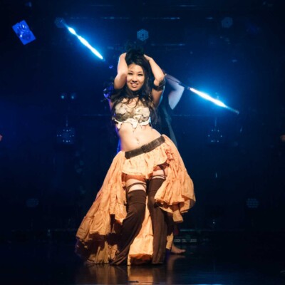 ベリーダンスとビジュアルポイ