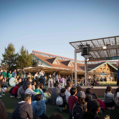 東京ドイツ村でファイアーパフォーマンス