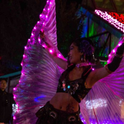 東京ドイツ村の夏イベントサマーフェスタでイルミネーションとファイアーショー