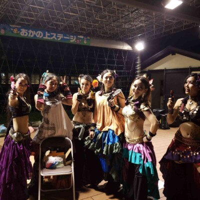 東京ドイツ村の夏イベントサマーフェスタでイルミネーションとファイアーショー