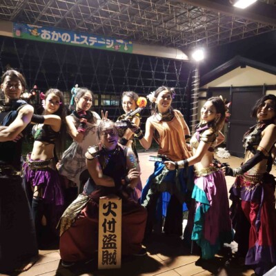 東京ドイツ村の夏イベントサマーフェスタでイルミネーションとファイアーショー