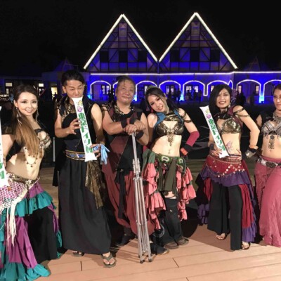 東京ドイツ村の夏イベントサマーフェスタでイルミネーションとファイアーショー