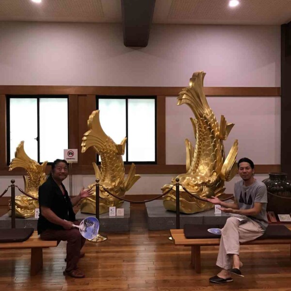 富山観光。金シャチ