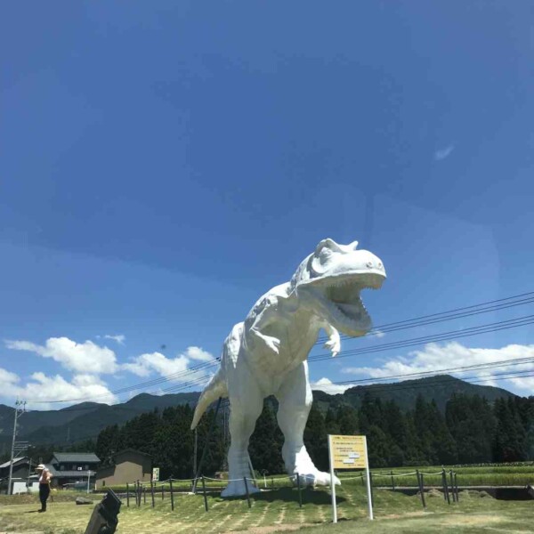 富山観光。恐竜博物館