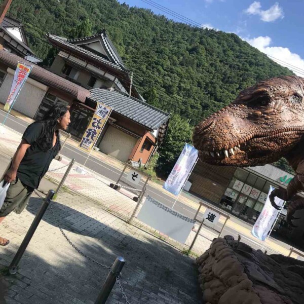 富山観光。恐竜博物館