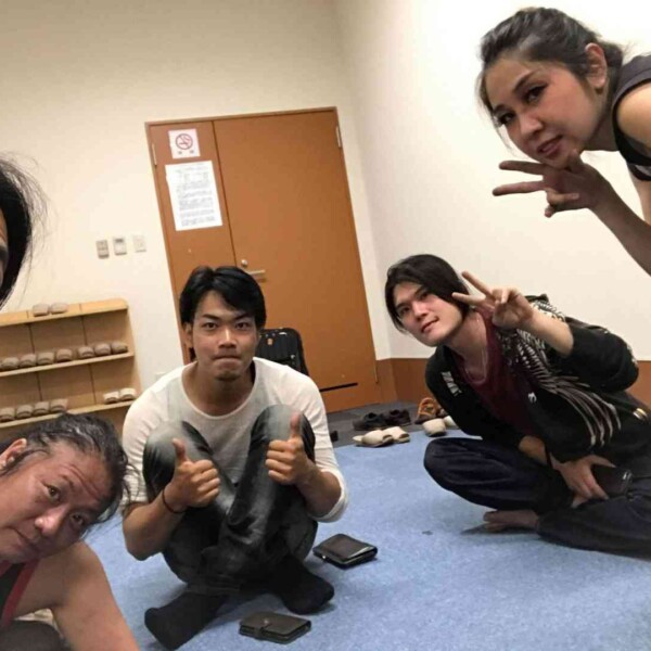 スキージャム勝山のジオイルミネーションでファイアーショー
