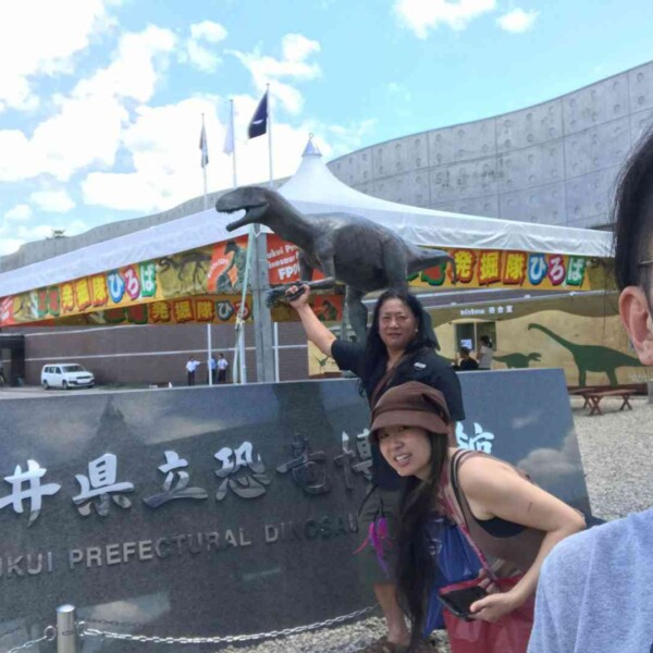 富山観光。恐竜博物館