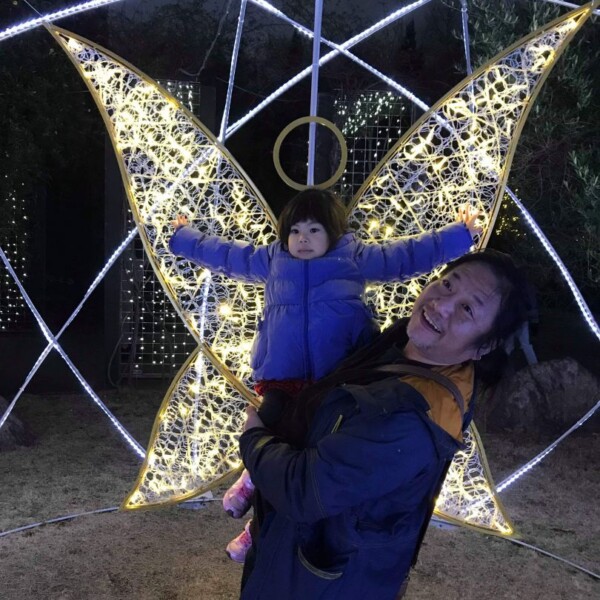 あすたむらんどのイルミネーション