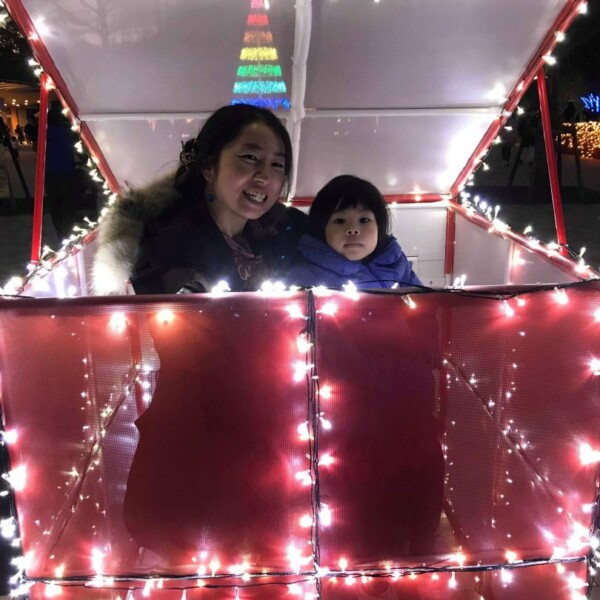 あすたむらんどのイルミネーション