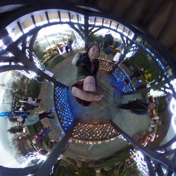 あすたむらんどのイルミネーション