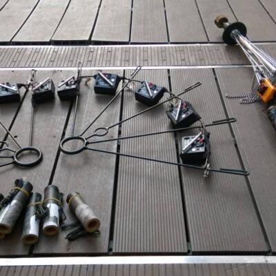 人間花火の道具