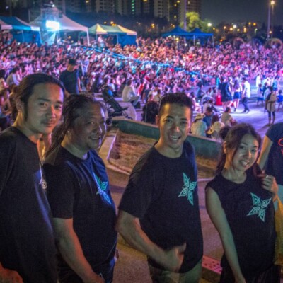 日本からのゲストパフォーマーは、火付盗賊とDai Zaobab