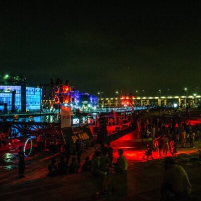 韓国ファイアーフェスティバルステージ