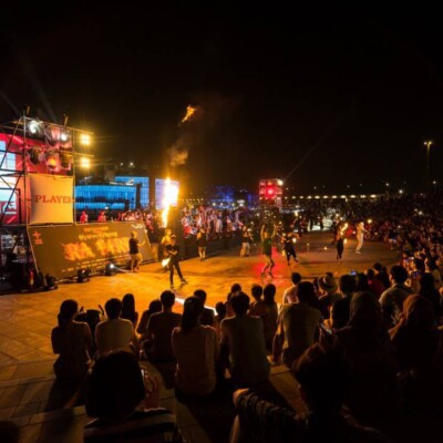 韓国のファイアーフェスティバル