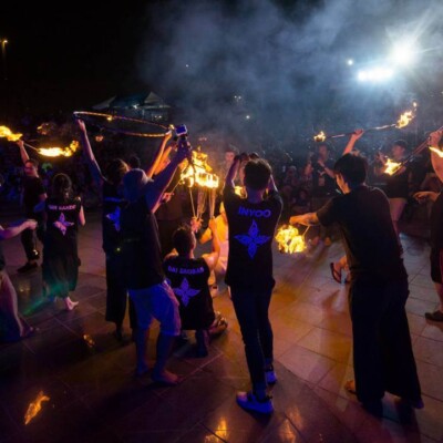 韓国のファイアーフェスティバル主催のシン