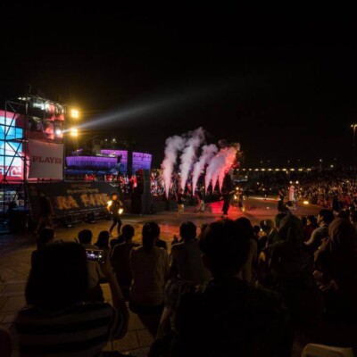 韓国のファイアーフェスティバル