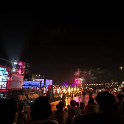 韓国のファイアーフェスティバル