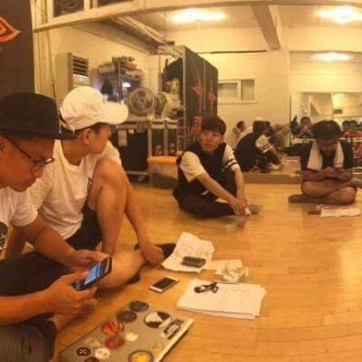 ファイアーフェスティバル韓国バックステージ