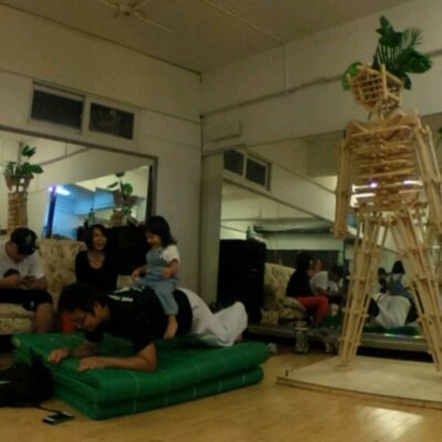 韓国のファイアーチーム、マンシガンのスタジオ