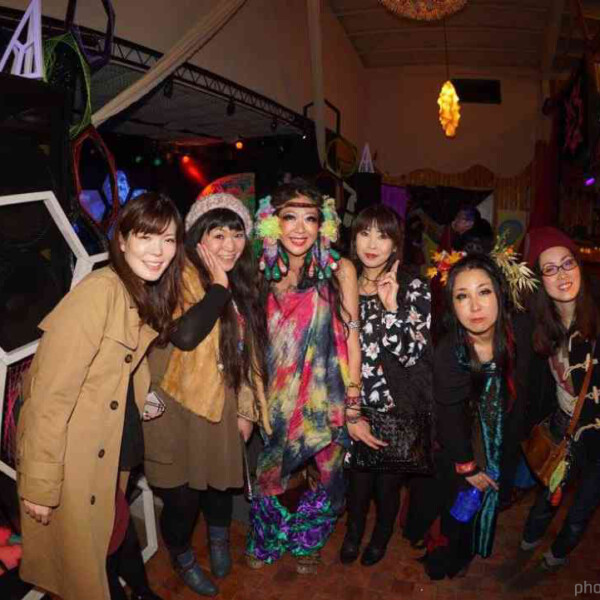 豊橋のベリーダンスイベントでファイアーショー