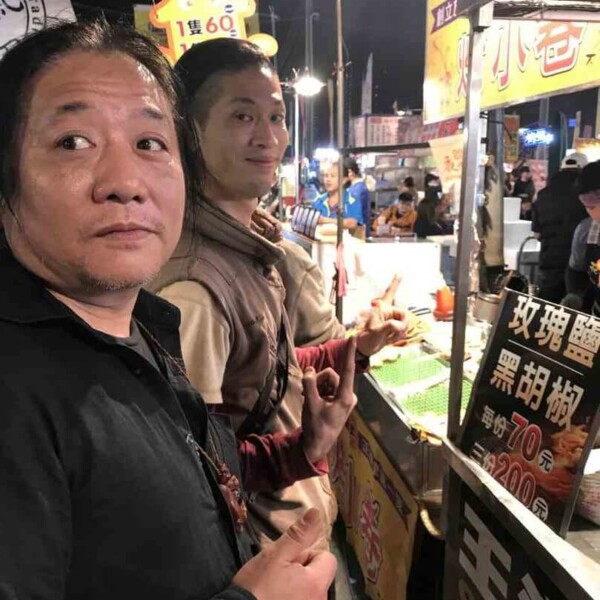 台湾到着、いきなり花園夜市 花園夜市を観光