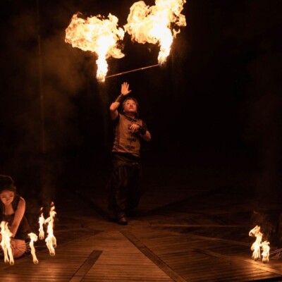 東京のグランピング場、circus outdoor Tokyoで撮影