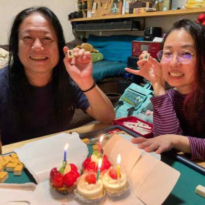 ダブル誕生日だったので、お祝いしてもらいました。 誕生会