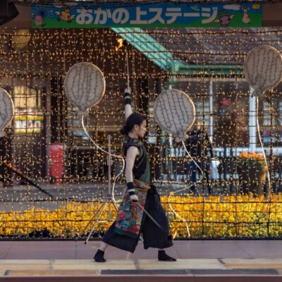 東京ドイツ村のファイヤーショー